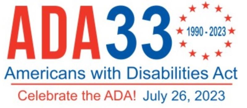 Celebrate. Learn. Share. ADA 32 (1990-2022) Americans with Disabilities Act.
