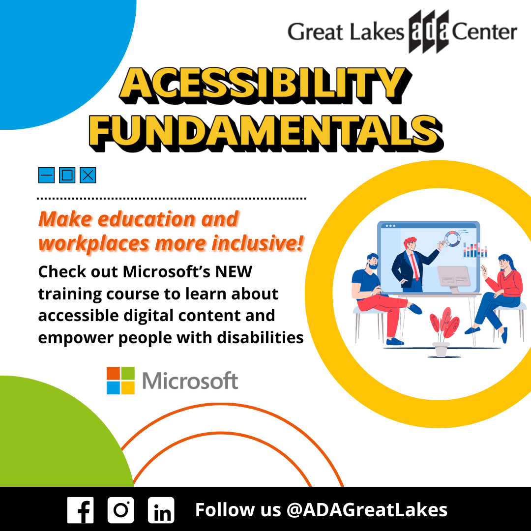 Dive into Microsoft's NEW Accessibility Training Course! 
