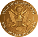 Official Seal of the United States District Court Middle District of Pennsylvania