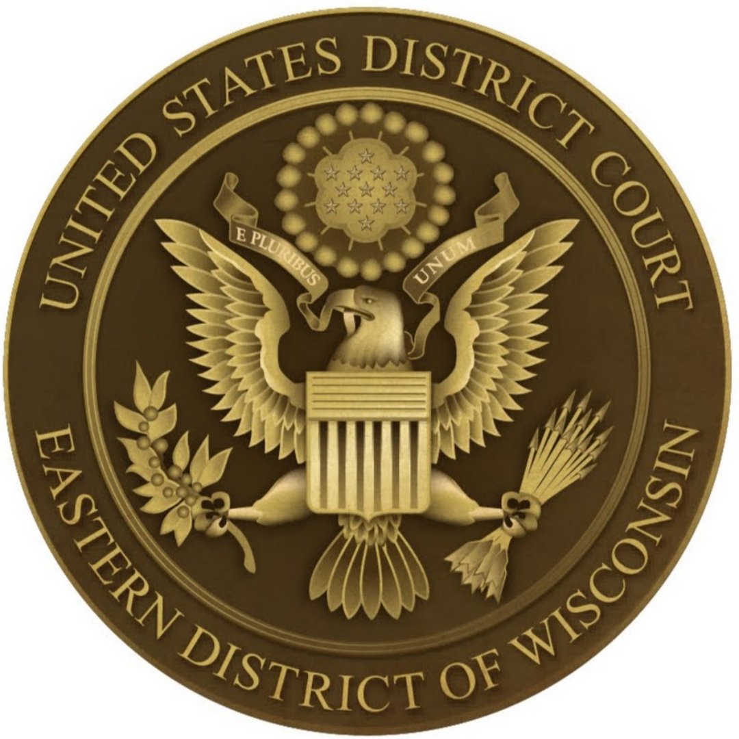 Official Seal of the United States District Court Eastern District of Wisconsin