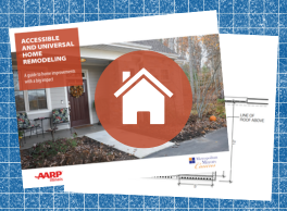 Home graphic with screenshots from the remodeling guide