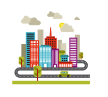 city skyline